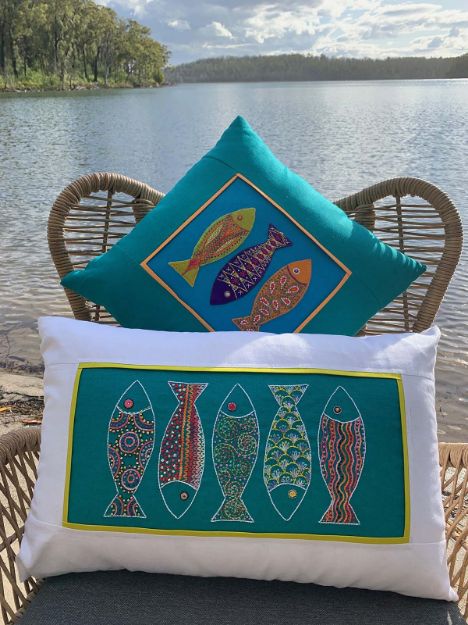 Picture of WW Pillow Little Fish